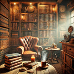Vintage Bookshop Scented Candle-1