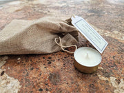 Unscented Natural Wax Candles-3
