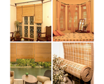Light Filtering Sheer Natural Woven Bamboo Roller Blinds | Made to Measure Standard & Custom Sizes-4