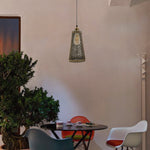 Natural Rattan Style Ceiling Pendant Light Shade E27 Base Handmade Chandeliers Hanging Lights ~3794-3