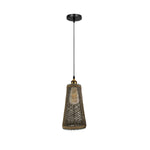 Natural Rattan Style Ceiling Pendant Light Shade E27 Base Handmade Chandeliers Hanging Lights ~3794-0
