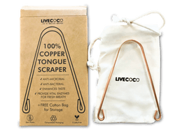 Pure Copper Tongue Scraper (anti-microbial)-0