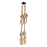 Hemp Rope Hanging Pendant light ~5573-2