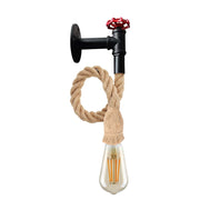 Hemp Rope Hanging Pendant light ~5573-0