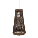 1cm Hole E27 Base Rattan Wicker Wood Pendant Lighting Ceiling Shade ~4469-3