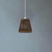 Woven Rattan Creative Lamp Cage With Free Reducer Plate ~1970-0