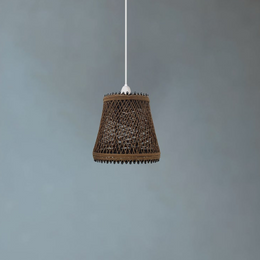 Woven Rattan Creative Lamp Cage With Free Reducer Plate ~1970-0