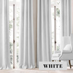 Heavyweight Organic Cotton Curtains with Liner | Windproof & Thermal | Made in UK-4