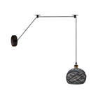 Bamboo Hemp Ceiling Pendant Light Fixture~6440-13
