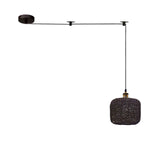 Bamboo Hemp Ceiling Pendant Light Fixture~6440-12