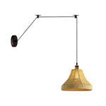 Bamboo Hemp Ceiling Pendant Light Fixture~6440-11