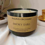 2-Wick Dimpled Black Candles-11