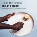 Eco Dish Cleaning Set & Replacement Brushes-2