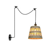 Bamboo Hemp Ceiling Pendant Light Fixture~6440-9
