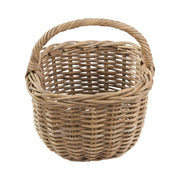 Grey Kubu Rattan Shopping Basket-2