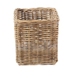 Grey Kubu Rattan Square Storage Basket-2