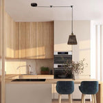 Bamboo Hemp Ceiling Pendant Light Fixture~6440-0