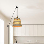 Bamboo Hemp Ceiling Pendant Light Fixture~6440-1