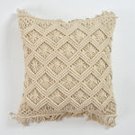 Handwoven Macrame Cushion Cover | 18