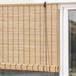 Bamboo Roller Blinds UK | Eco Friendly Roll Up Privacy Shades | Standard & Custom Fit-0