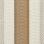 Handmade Cotton Table Runner | Boho Bicolor Woven Runner | Natural Cream & Brown | 12x72 Inches (30x183 cm)-1