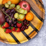Artisan Upcycled End Grain Fruit Bowls (2 Patterns & 2 Sizes Available)-3