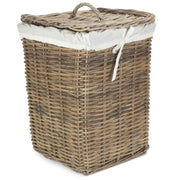 Square Rattan Laundry Basket-5