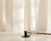 Mayfair Iron Black Candle Holder-0