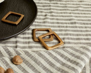 Elara Brass Napkin Rings Set of 4-2