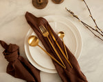 London Gold Stainless Steel Cutlery Sets x16/24 pieces-0