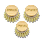 Eco Dish Cleaning Set & Replacement Brushes-1