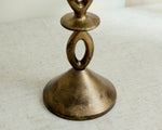 Cessna Gold Candle Holder Irregular Shape-1