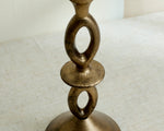 Cessna Gold Candle Holder Irregular Shape-2