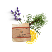 Eves garden Cold Process Soap Bar - Lemongrass Lavender and Pine - 3 different styles-1