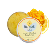 Lemon Calendula, Body Scrub - 3 different size option-1