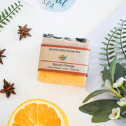 Spiced Orange Soap Bar -  Sweet Orange and Star Anise - 3 different styles-0