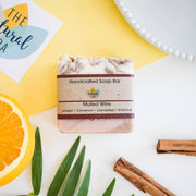 Mulled Wine  Soap Bar -  Juniper, Cinnamon and Orange - 3 different styles-0