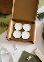 Fir Tree Coconut Wax Melts & Tealights-2