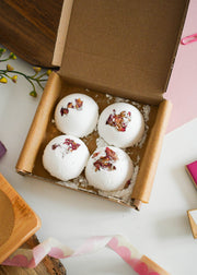 Rose Meadow  Aromatherapy Shower Steamers – Valentines 2026 Exclusive – Set of 4-0