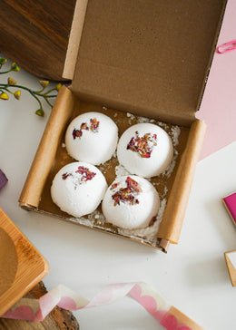 Rose Meadow  Aromatherapy Shower Steamers – Valentines 2026 Exclusive – Set of 4-0