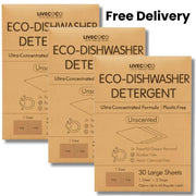 Eco-Dishwasher Detergent Sheets (60 Loads, Unscented)-1