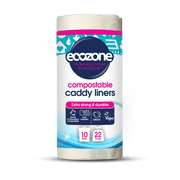 EcoZone Small Bin Bags 10 Litre (Compostable, 22 bags per roll)-0