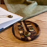 Unique Handmade End Grain Wooden Coasters (Set of 2 or 4)-3
