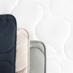 Quilted Snuggle Blanket in Grey-4