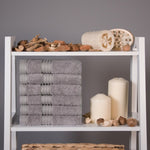 Luxury Bamboo Towel in Grey-5
