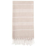 Pure Series Sustainable Turkish Towel Beige-0