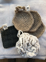 Jute Sponge 'Flat Earth'-0