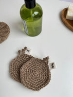 Jute Sponge 'Flat Earth'-1