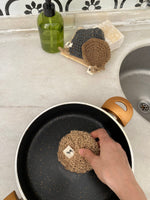 Jute sponge 