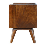 Chestnut Nordic Storage Bench-7